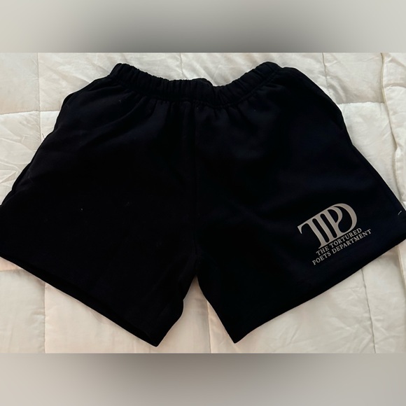TAYLOR SWIFT X THE TORTURED POET DEPARTMENT, black short, M. - Picture 1 of 2